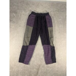 anthropologie saturday sunday‎ boho pathwork pants xs cotton pockets
